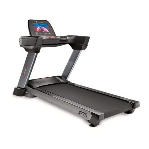 SPORTSTECH F75 manual