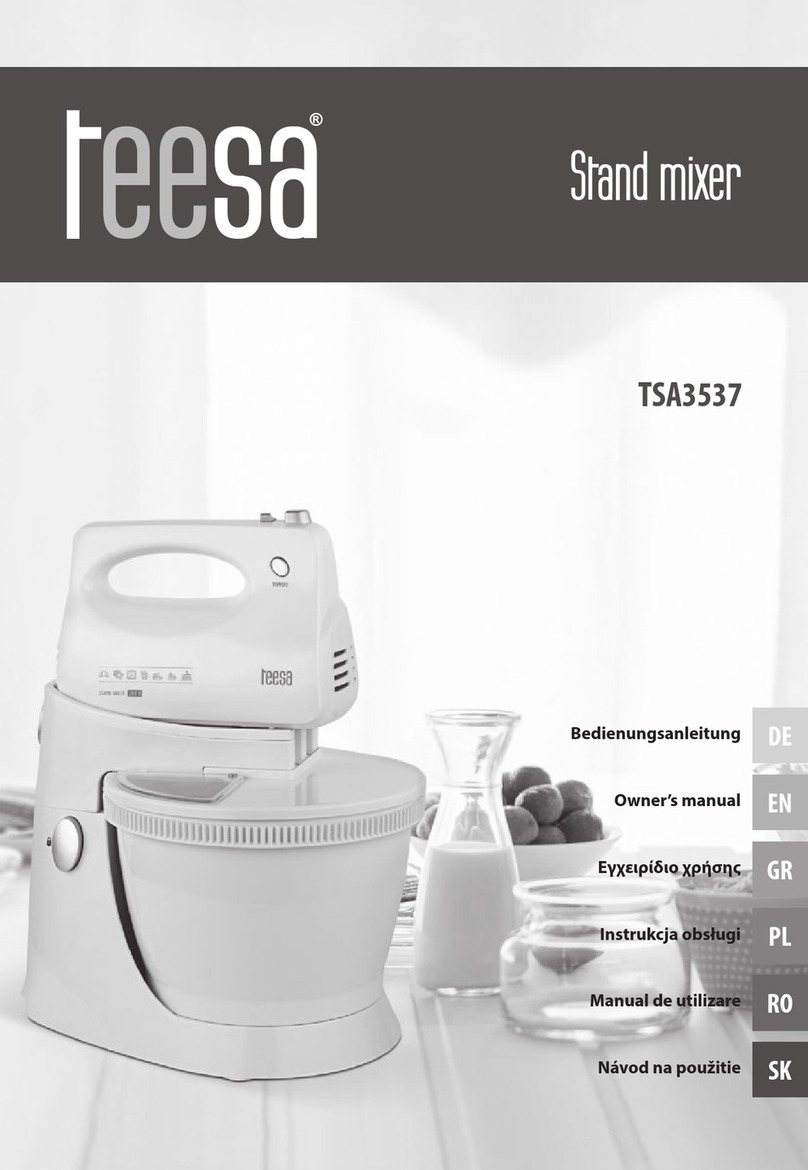 Teesa TSA35337 owner's manual