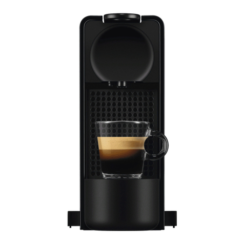 Nespresso MY MACHINE ESSENZA PLUS C45 User manual