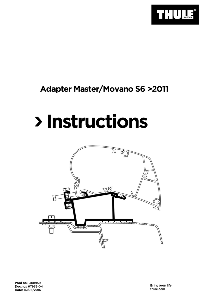 Thule Movano S6 instructions