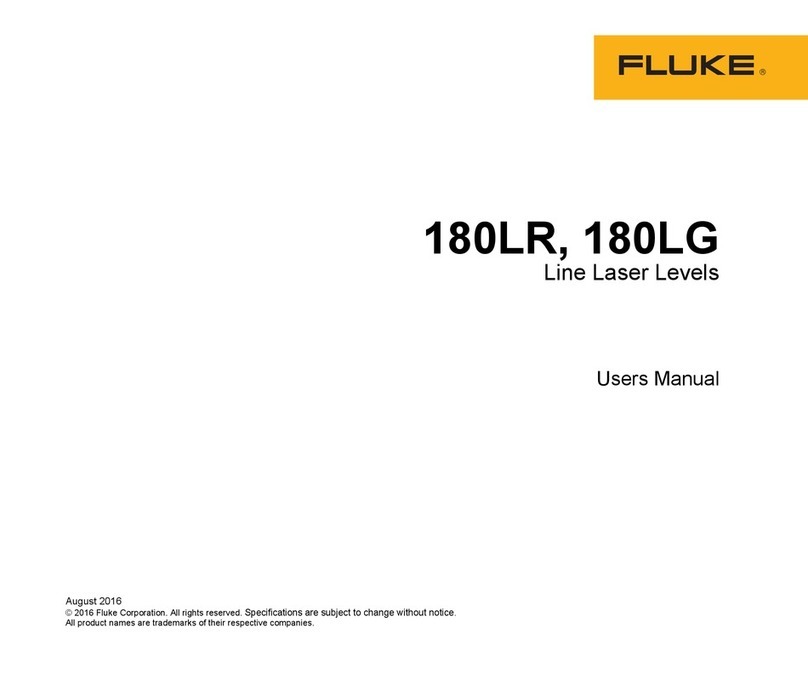 Fluke 180LR User manual