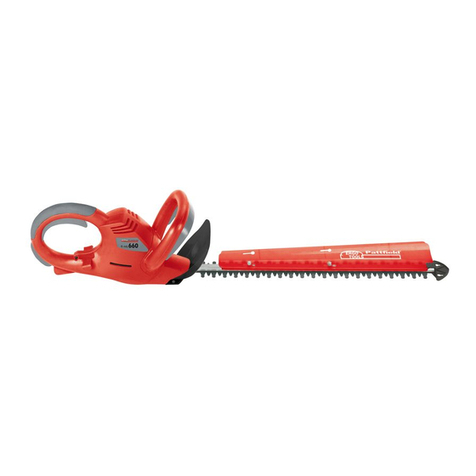 Ergotools Pattfield E-HS 660 operating instructions