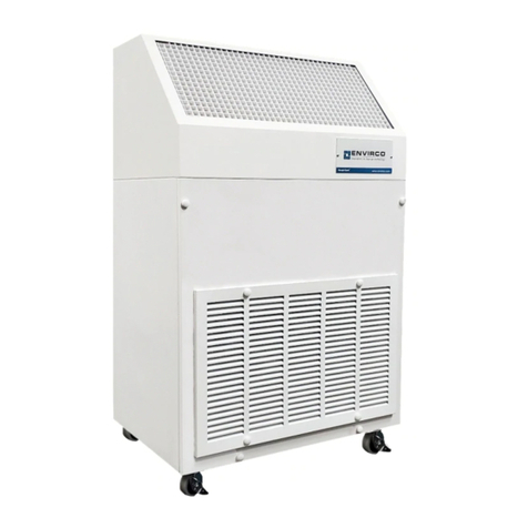 Envirco Hospi-Gard IsoClean 800 Installation, operation and maintenance manual