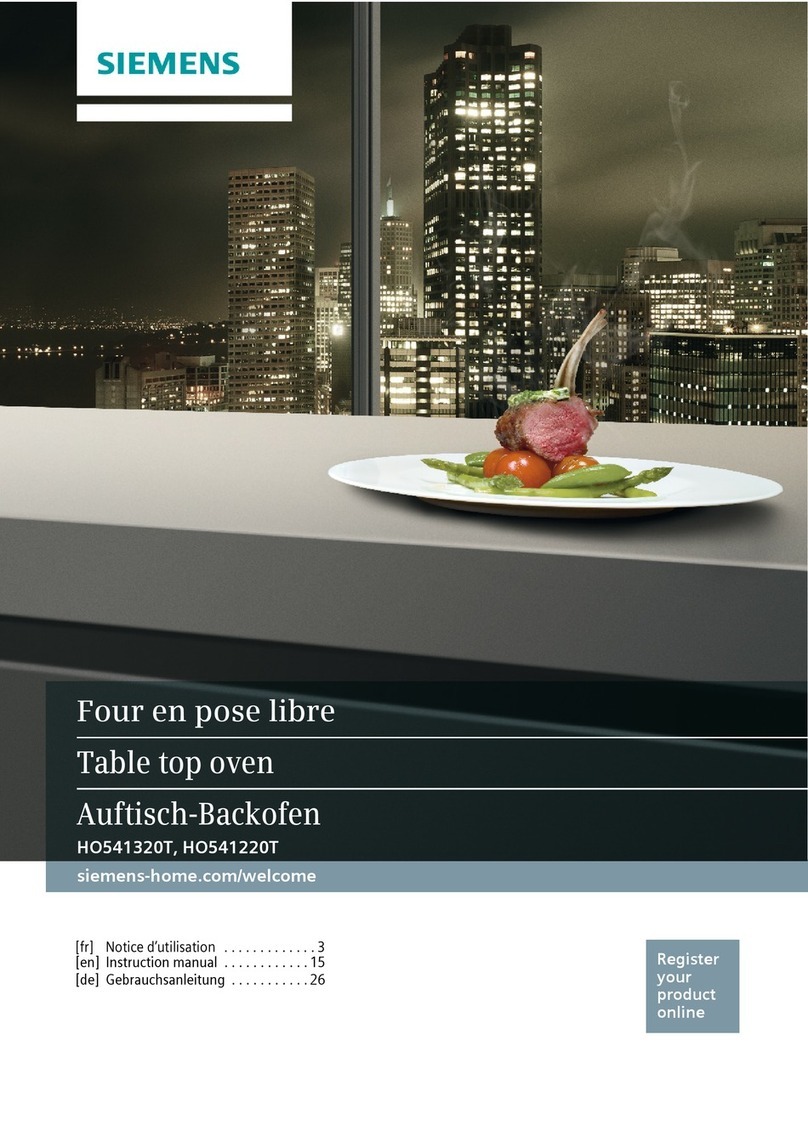 Siemens HO541320T User manual