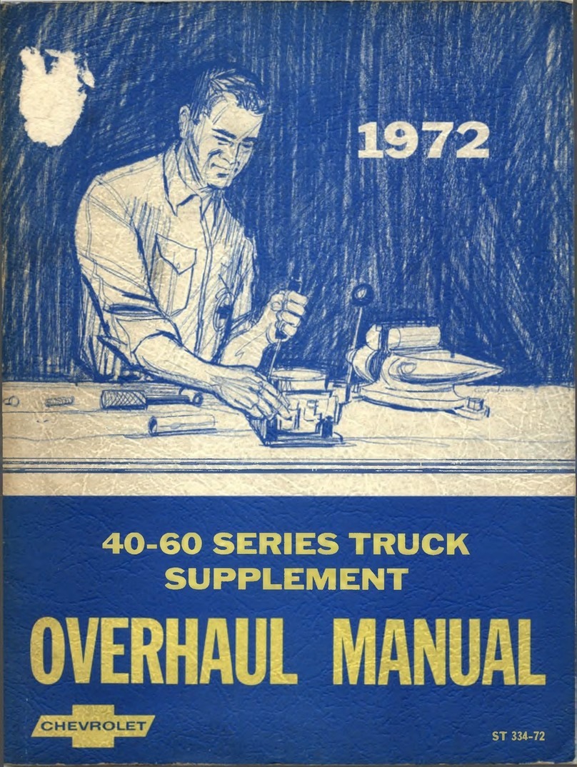Chevrolet 40 60 Series User manual