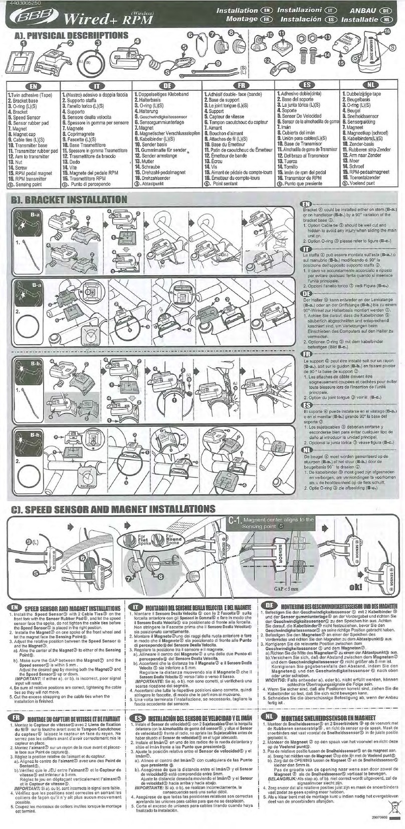 BBB BCP-04C User manual