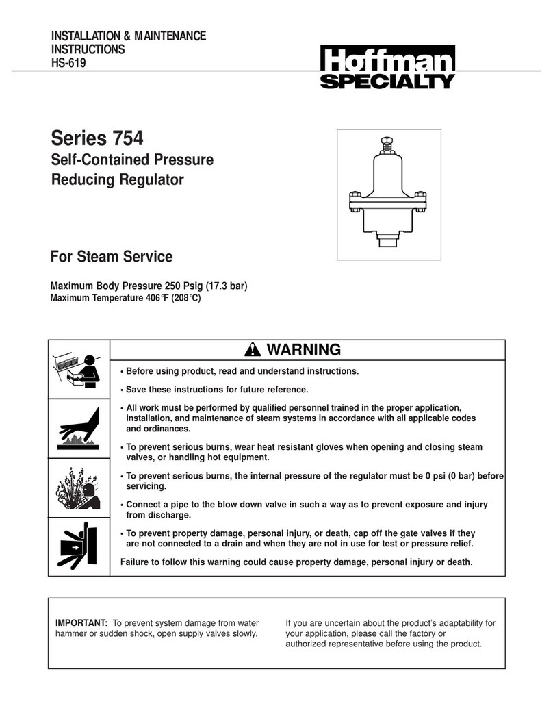 Hoffman 754 Series Installation & maintenance instructions Hoffman 754 Series Installation & maintenance instructions