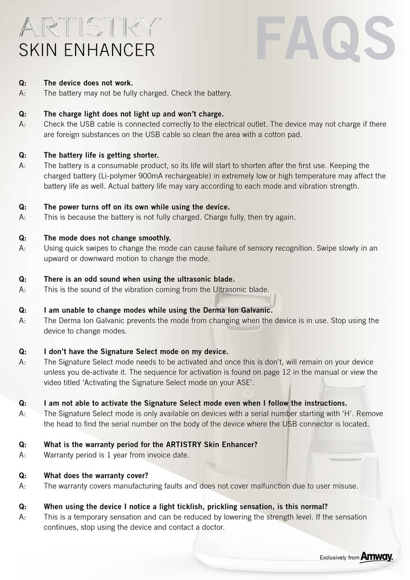 Amway ARTISTRY Faqs