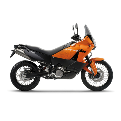 KTM 990 Adventure USA 2010 User manual KTM 990 Adventure USA 2010 User manual