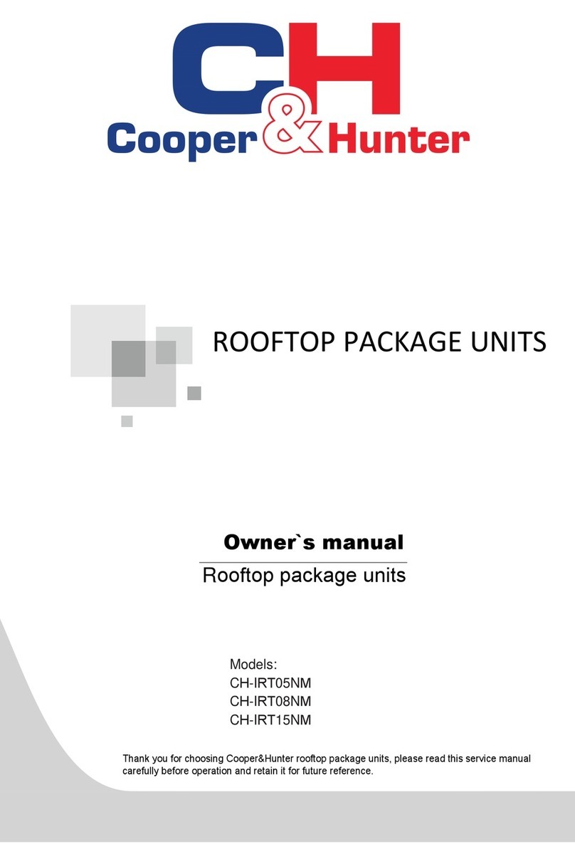 Cooper & Hunter CH-IRT05NM owner's manual