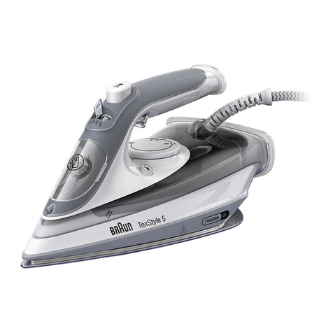 Braun TexStyle 5 SI 50 Series User manual