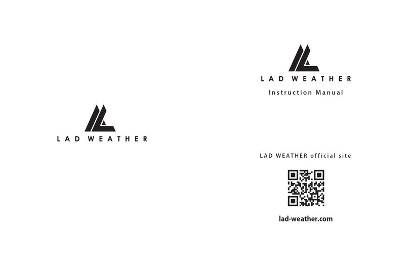Lad Weather Sensor Master II instruction manual