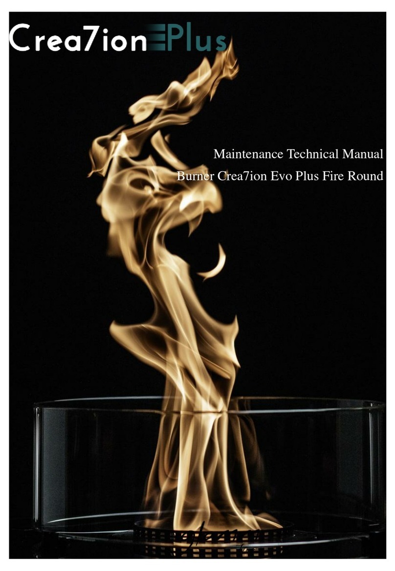 GlammFire Crea7ion Plus User manual
