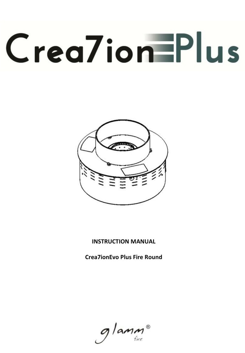 GlammFire Crea7ion Plus instruction manual