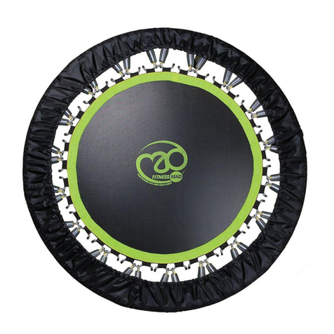 Fitness-Mad Studio Pro Rebounder Assembly instructions