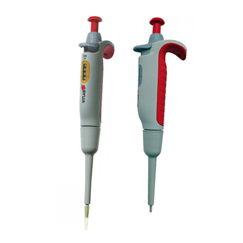 Vitlab micropipette User manual