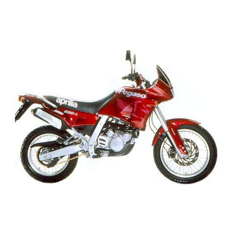 APRILIA Pegaso 650 Installation and operating manual