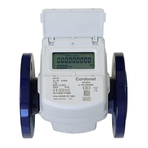 Xylem Sensus Cordonel DN 40 User manual