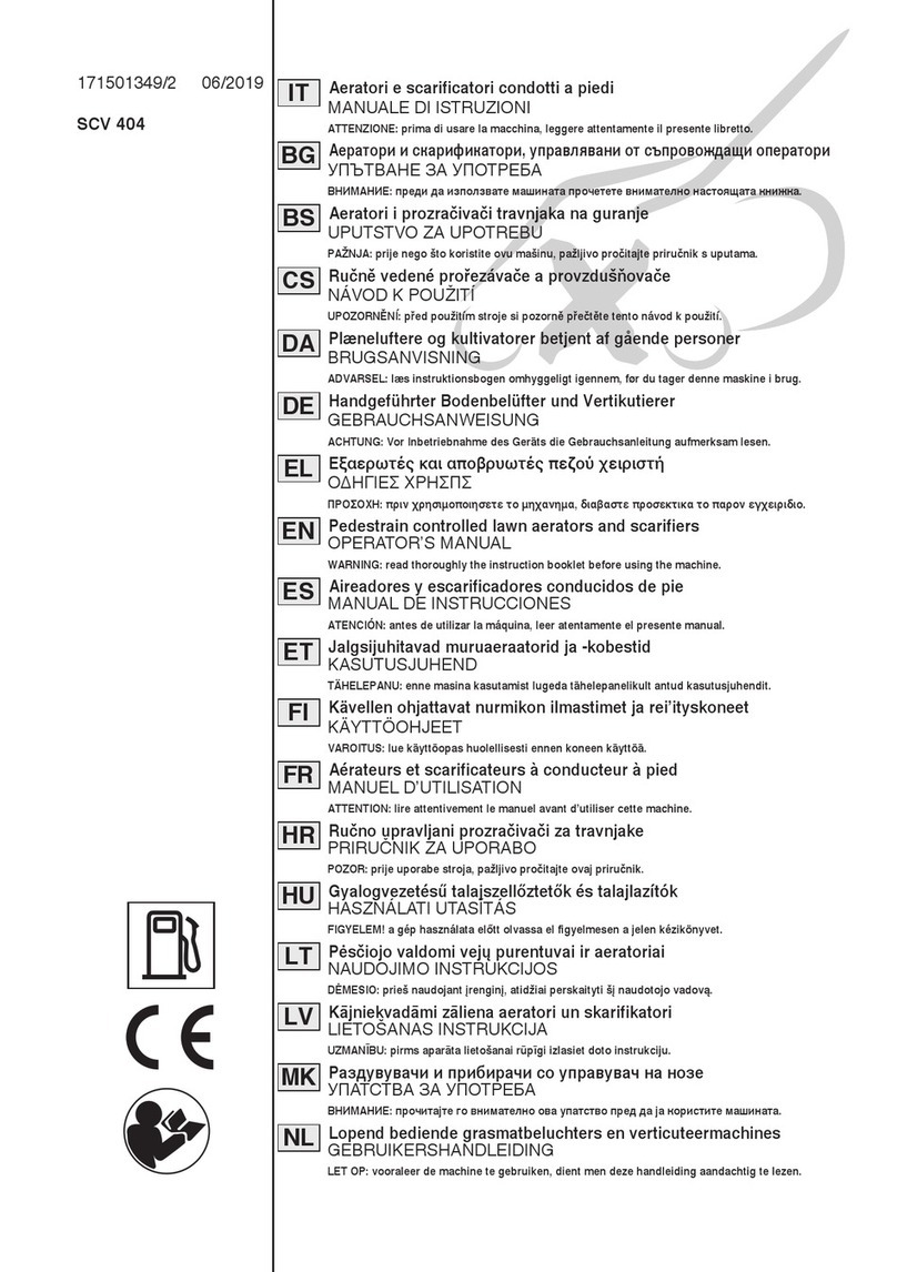 ST SCV 404 Operator's manual