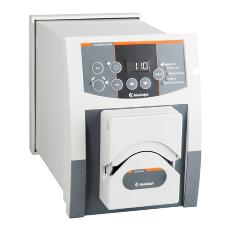 Heidolph PD 5001 operating instructions