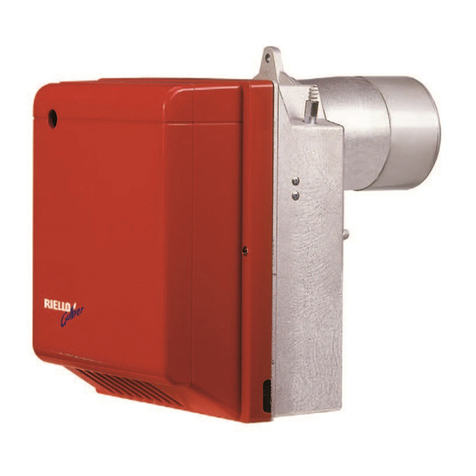 Riello RG1RKD Installation, use and maintenance instructions Riello RG1RKD Installation, use and maintenance instructions