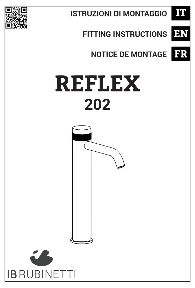 IB RUBINETTI REFLEX 202 User manual