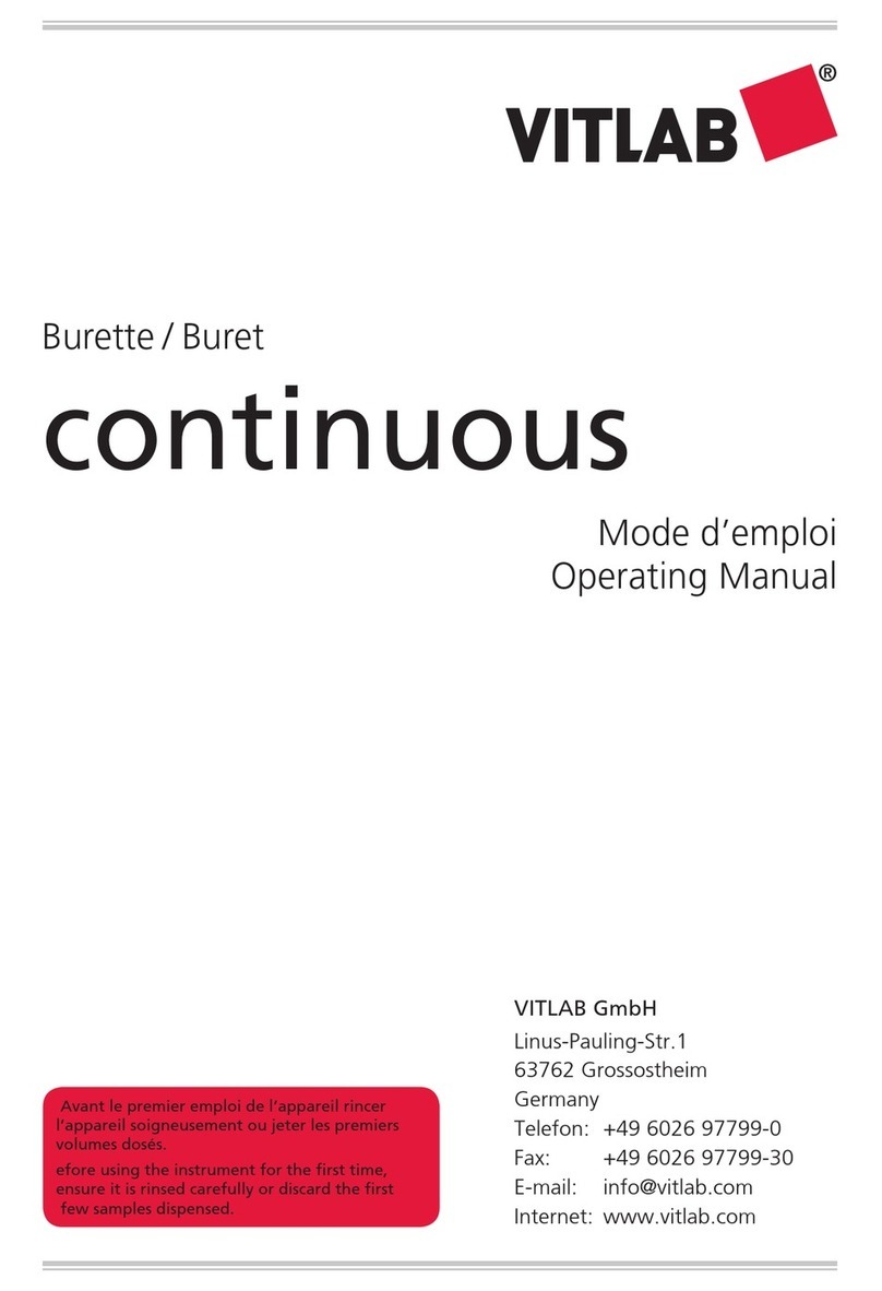 Vitlab continuous E User manual