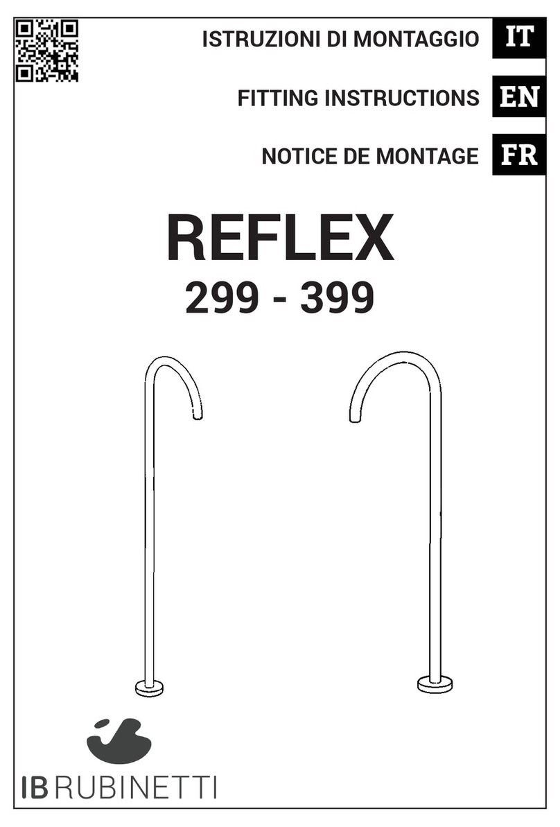 IB RUBINETTI REFLEX 299 User manual
