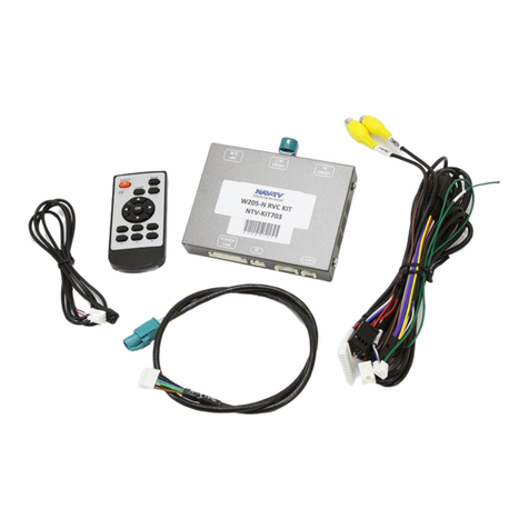 Nav TV W205-N RVC User manual Nav TV W205-N RVC User manual