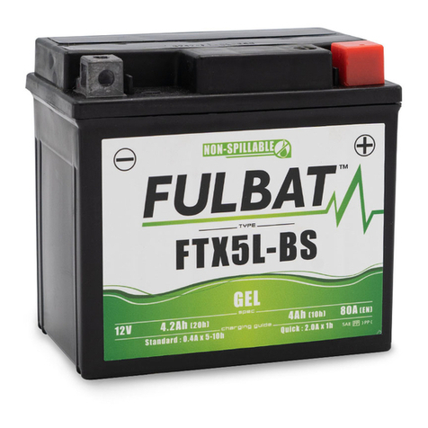 Fulbat MF FTX5L-BS instruction manual Fulbat MF FTX5L-BS instruction manual
