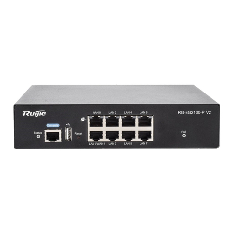 Ruijie RG-EG2100-P Series User manual