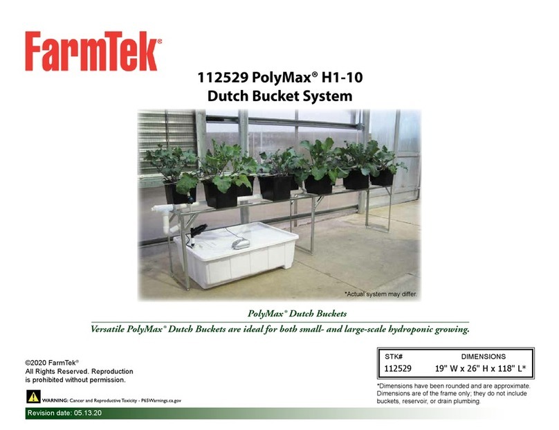 FarmTek PolyMax H1-10 manual