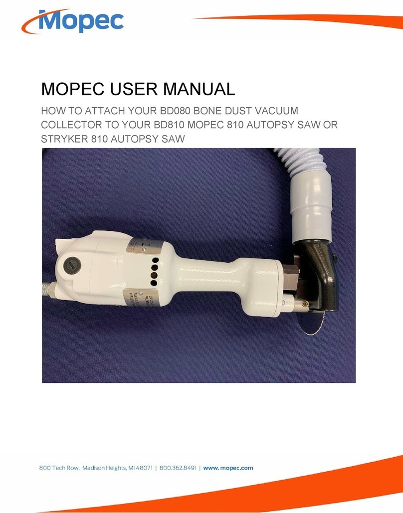 Mopec BD080 user manual