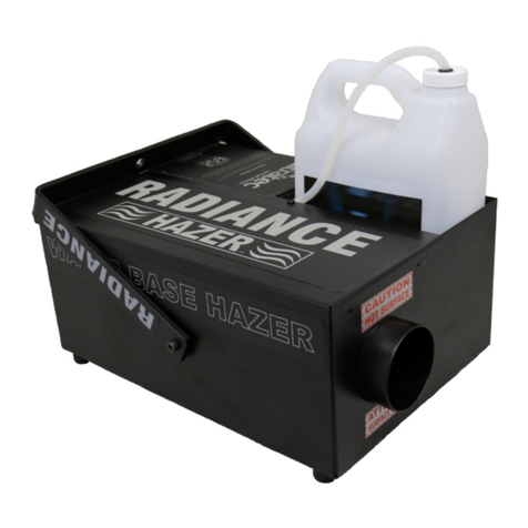 ULTRA TEC Radiance Hazer User manual