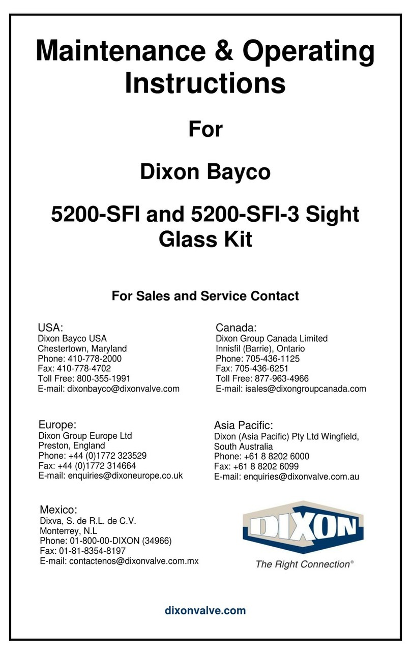 Dixon Bayco 5200-SFI Maintenance & Operating Instructions
