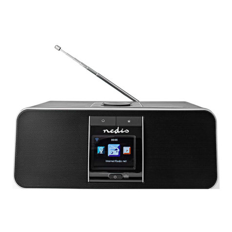 nedis RDIN5005BK User manual