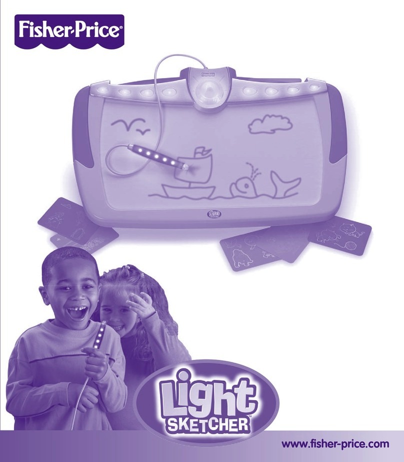 Fisher-Price Light SKETCHER quick start guide