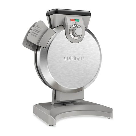 Cuisinart WAF-V100 Operational manual