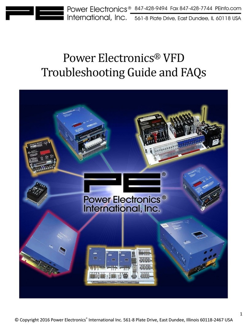 Power Electronics VFD User manual Power Electronics VFD User manual