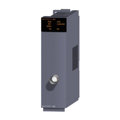 Mitsubishi MELSEC QJ71E71-100 User manual