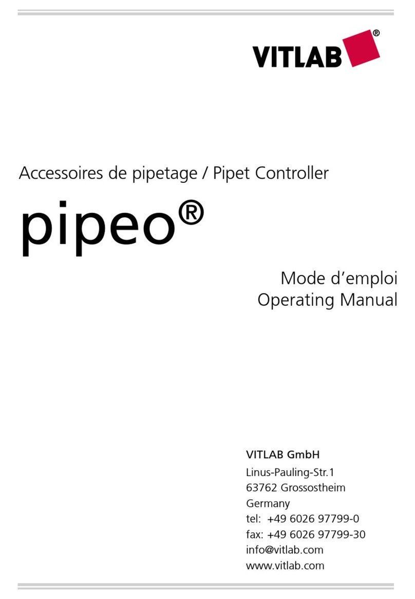 Vitlab pipeo operating manual
