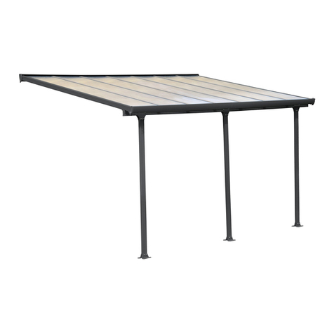 Palram FERIA 3x3.05m/10 User manual