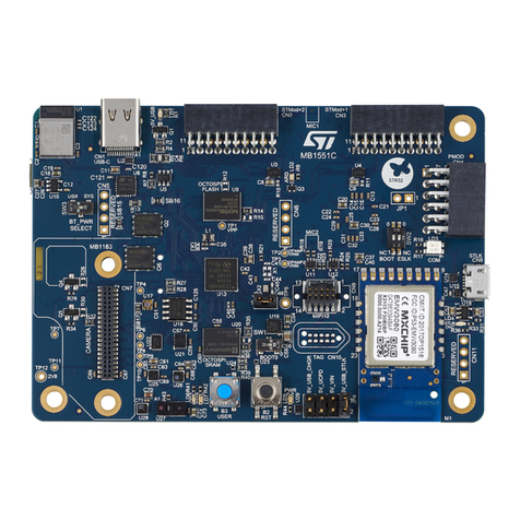 ST STM32U575 Series Installation and operating instructions