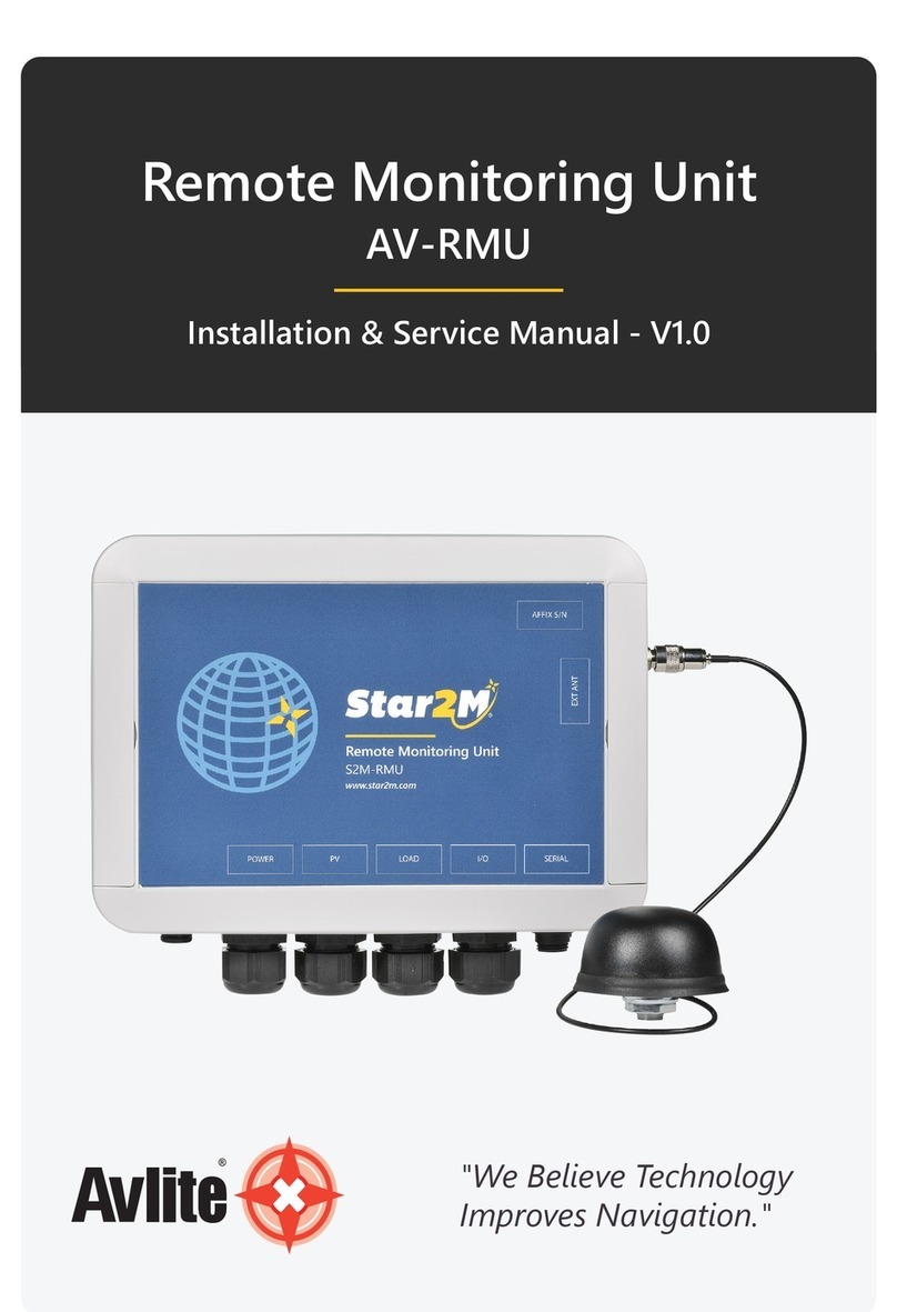 Avlite AV-RMU Installation & service manual