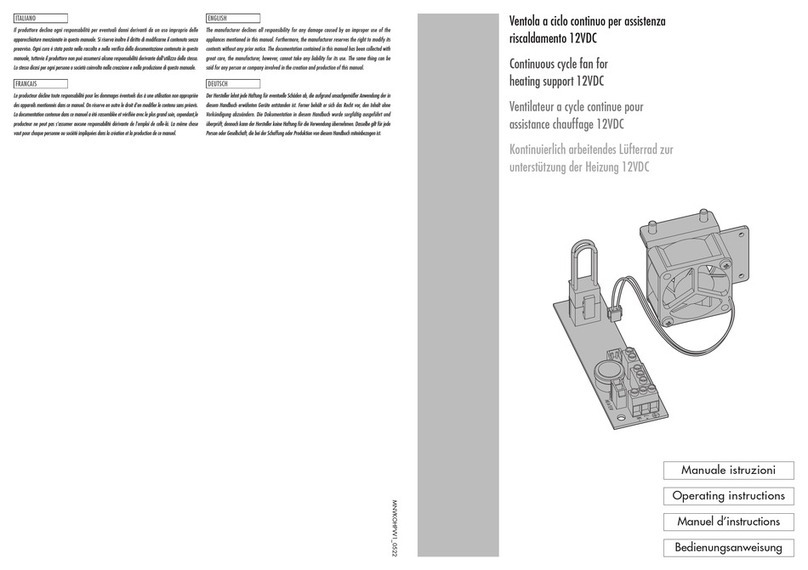 Videotec OHPVV1 operating instructions