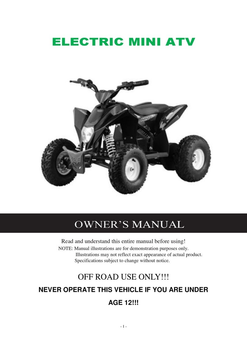 ATV ELECTRIC MINI owner's manual