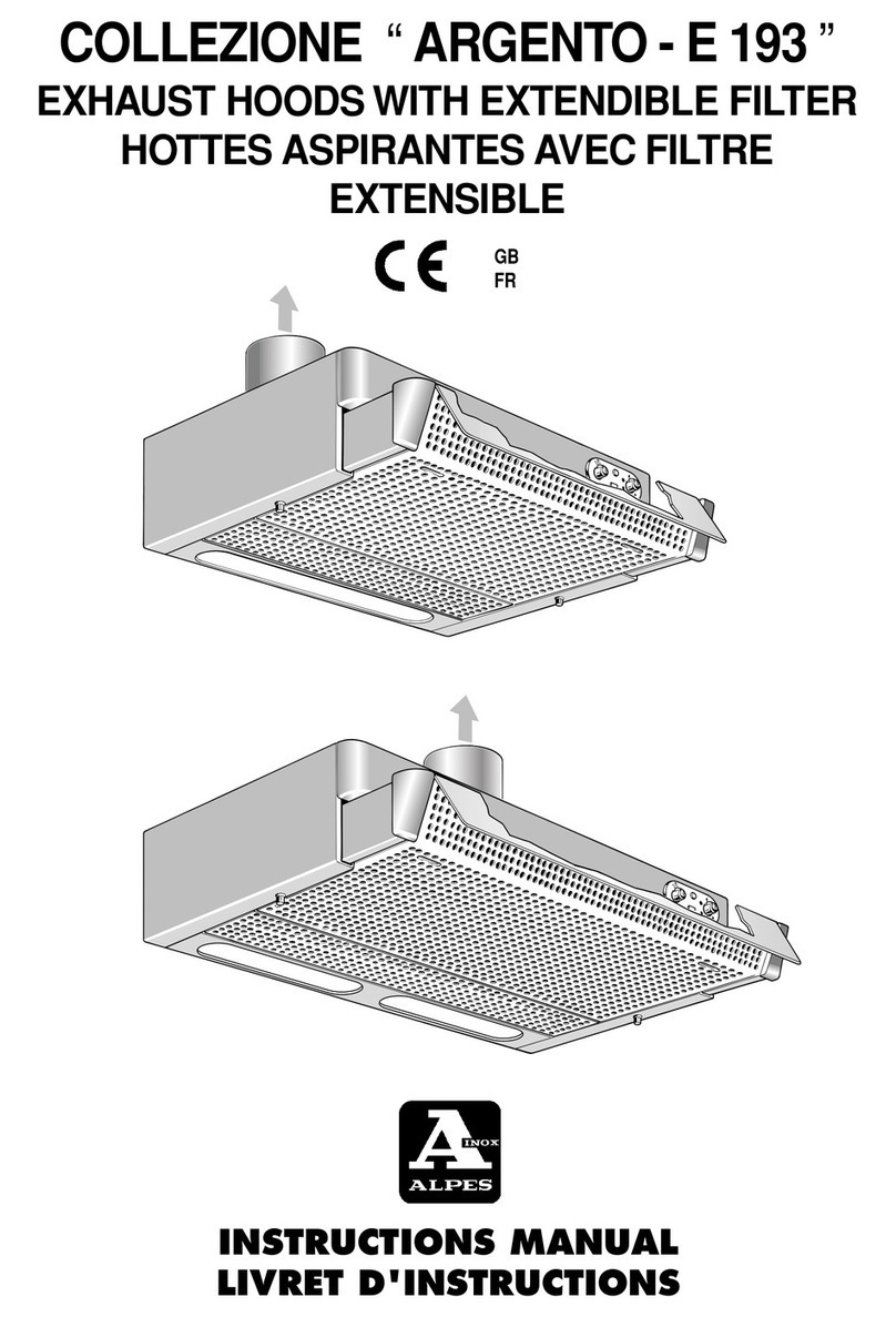 Alpes Inox ARGENTO E 193 User manual