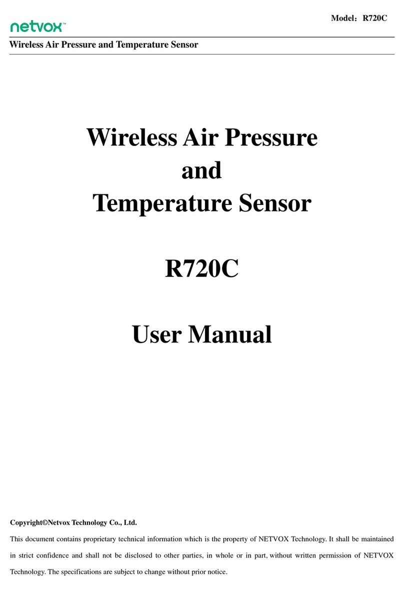 netvox R720C User manual netvox R720C User manual