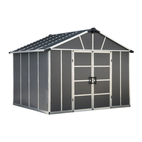 Palram Yukon Shed 11x9 instructions Palram Yukon Shed 11x9 instructions