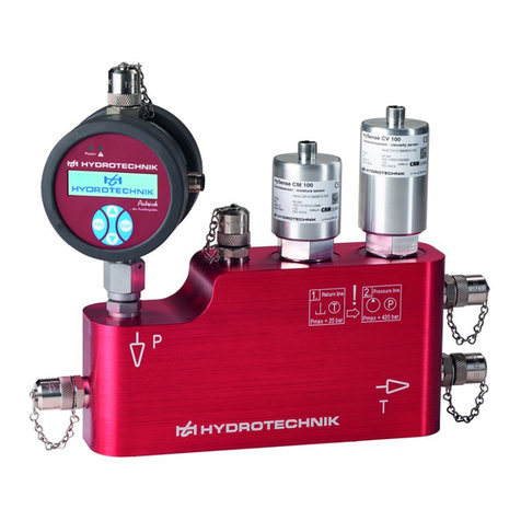 Hydrotechnik HySense CX 197 operating instructions